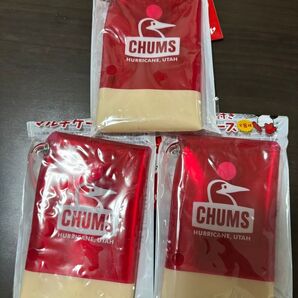 CHUMS チャムスカラビナ付マルチケース