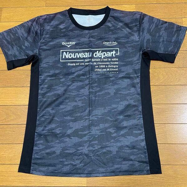 DUARIG Tシャツ L'esprit club 半袖プラクティスシャツ バレーボール サイズXO