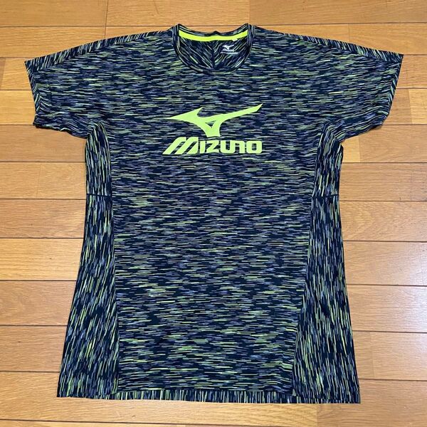 ミズノ 半袖 Tシャツ スポーツ バレーボール Lサイズ