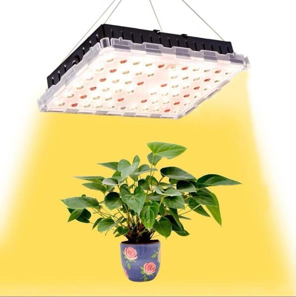 【1個】植物育成ライト植物栽培ライト太陽のような フルスペクトル4000K 家庭菜園 多肉植物 観葉植物 高効率、長寿命和杜