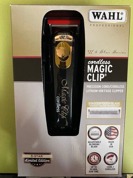 WAHL 5-STAR cordless MAGIC CLIP リミテッドエディション