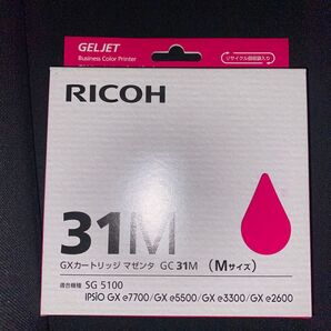 RICOH GXカートリッジ マゼンタ GC31M (Mサイズ)
