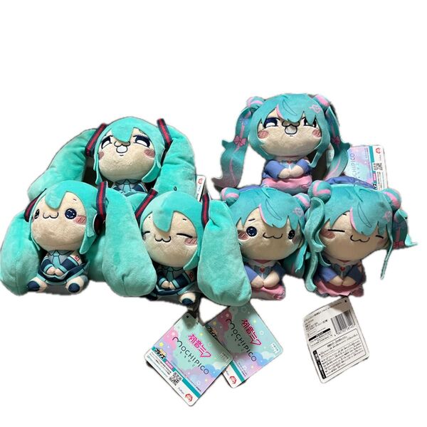初音ミク もちぴこぬいぐるみ 6種