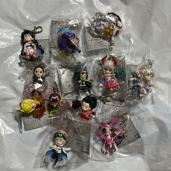 ワンピース フィギュアキーホルダー 12点セット