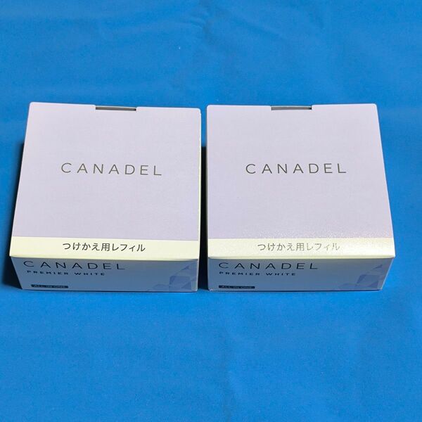 カナデル プレミアホワイト つけかえ用レフィル 58g 2個 CANADEL 美容液ジェル