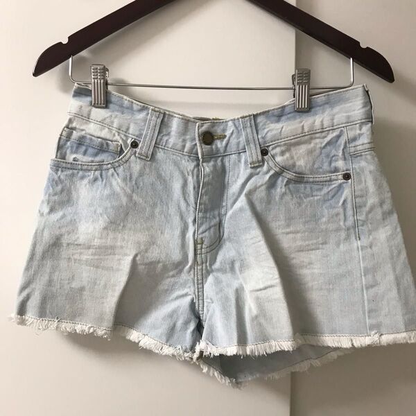 デニムショートパンツ 綿100%