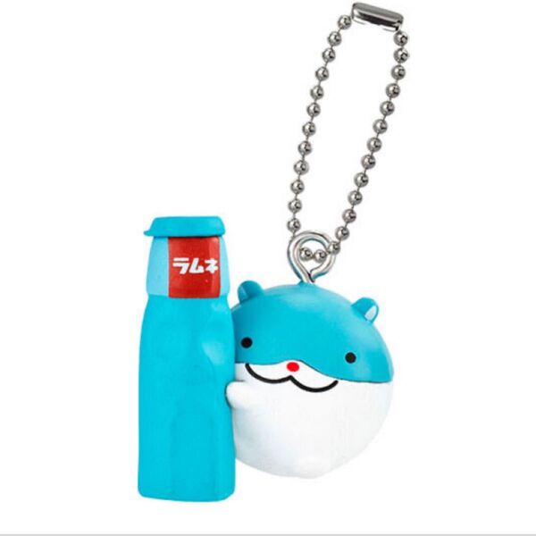 森永ラムネ しゅうチュー ミニチュアチャーム【ガチャガチャ】
