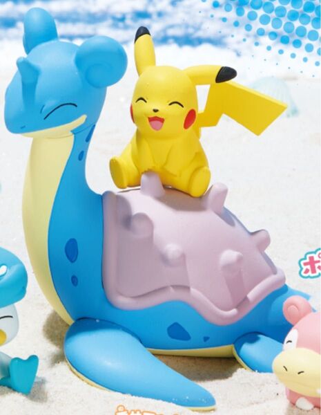 【ガチャガチャ】ポケモン みんなのラプラス ピカチュウ ラプラス セット