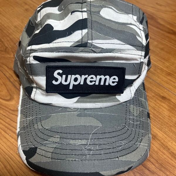 supreme シュプリーム カモ キャップ ボックスロゴ