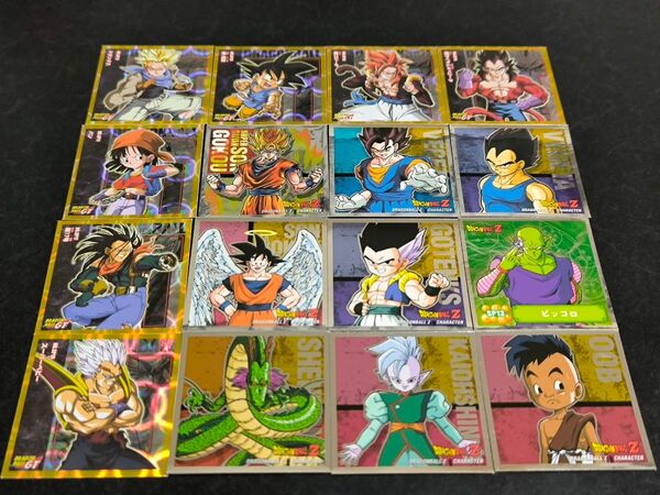 ドラゴンボール シール+カード3枚