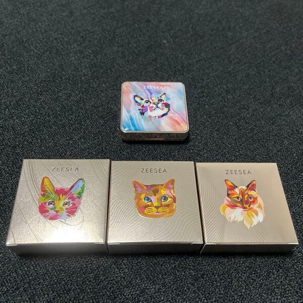 ZEESEA 動物シリーズ アイシャドウ 4点セット