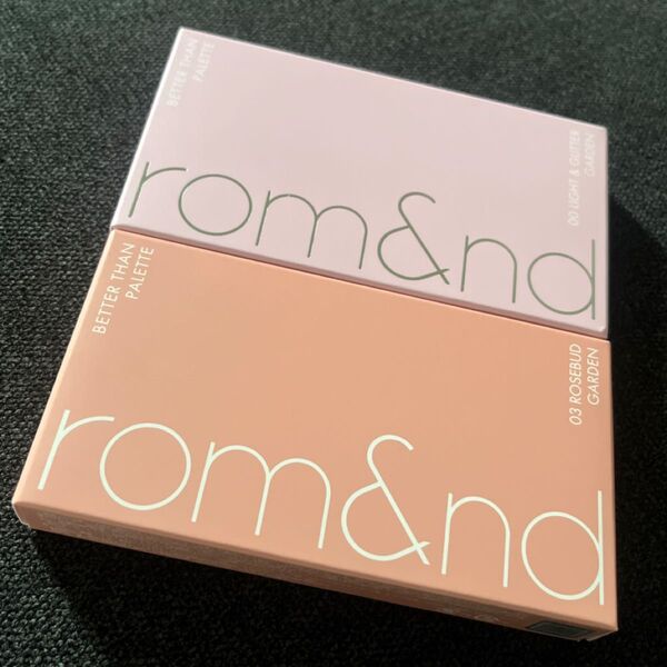 rom&nd 00 03 アイシャドウ2点まとめ売り