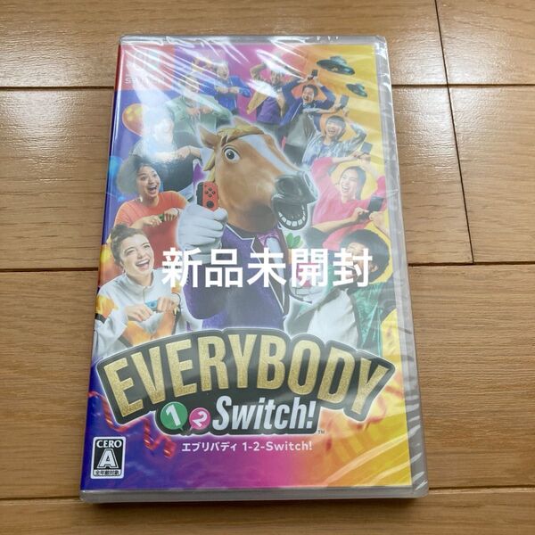 新品未開封【Switch】 エブリバディ 1-2-Switch!