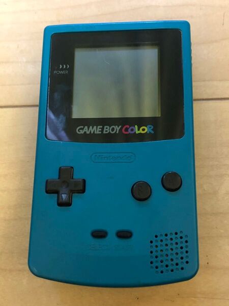 動作良好 概ね美品 ゲームボーイカラー本体(CGB-001/ブルー) ゲームボーイ GB 音が小さい