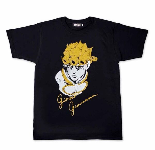 新品未開封 ジョジョ 5部 ジョルノ Tシャツ プレミアムバンダイ ラメ 半袖Tシャツ Sサイズ