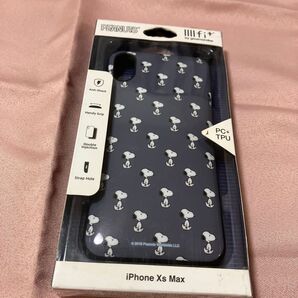 PEANUTS iPhone Xs Max スマホケース スヌーピー 新品未開封
