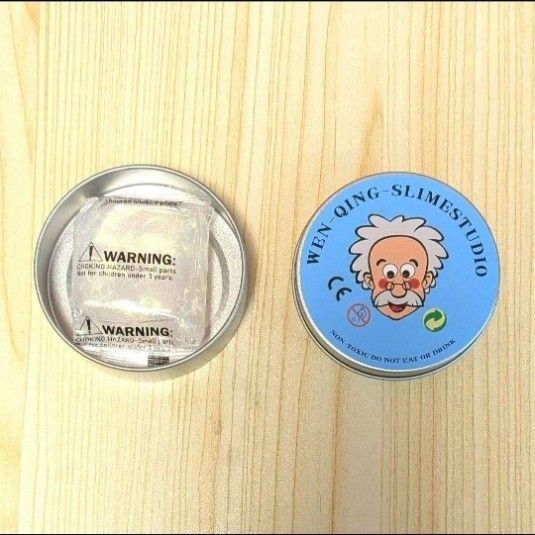 【新品未使用】ハンドガム スライム ASMR マーメイド ラメ 1個 透明