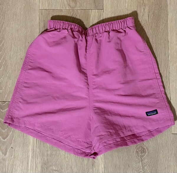 美品 正規品 パタゴニア patagonia 5T キッズ バギーズショーツ ピンク 子供用 ショートパンツ 水着 ハーフパンツ