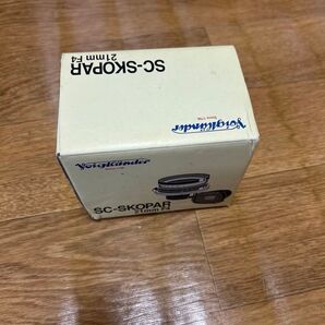voigtlander colorskopar 21mm f4 sc 動作確認済! junk