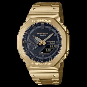 試着のみ〓カシオ G-SHOCK GM-B2100GD-9AJF Bluetooth 激シブ 大人気 フルメタ金 綺麗