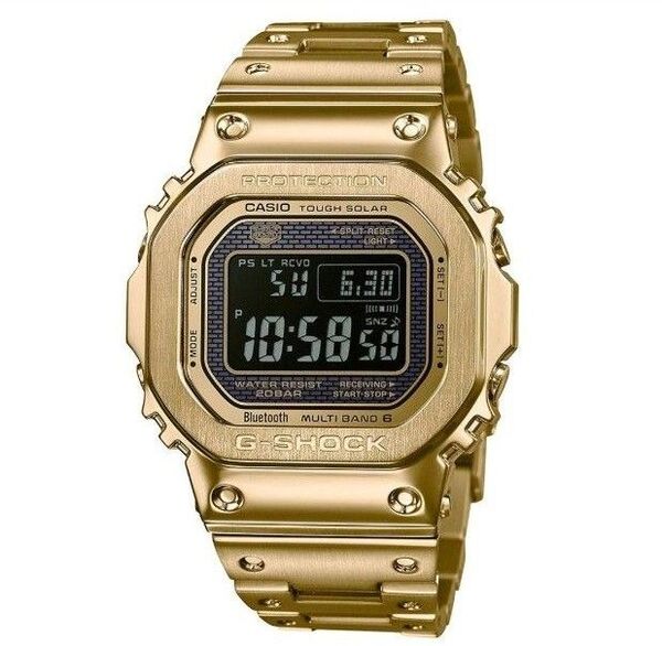 新品未使用〓カシオG-SHOCK GMW-B5000GD-9JF 大人気 最新機種 電波ソーラー フルメタ金 定価93,500円