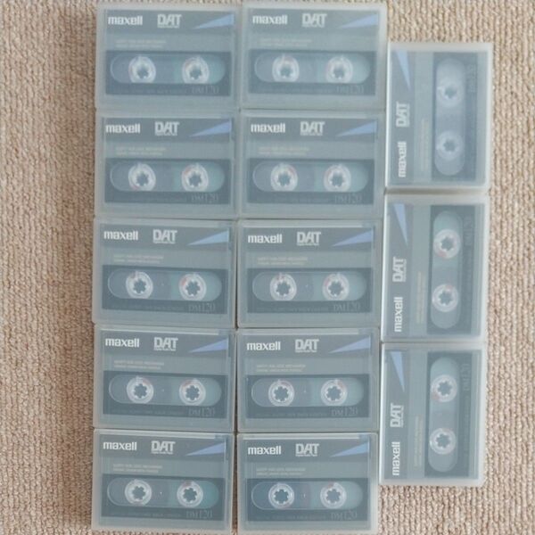DATテープ 120分 maxell DM120 13本