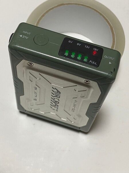 エアークラフト 京セラ BURTLE 19V 空調服バッテリー AC360