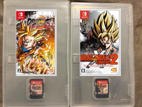 Switch ドラゴンボール ゼノバース2 ファイターズ 2本セット 箱無し!!!