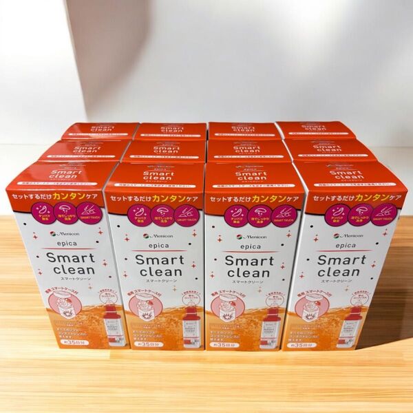 メニコン コンタクト洗浄液 スマートクリーン 300ml×12箱 420日分 ②