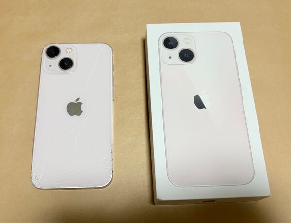 iPhone 13 mini 128gb ピンク SIMフリー Apple 箱付 初期化済み