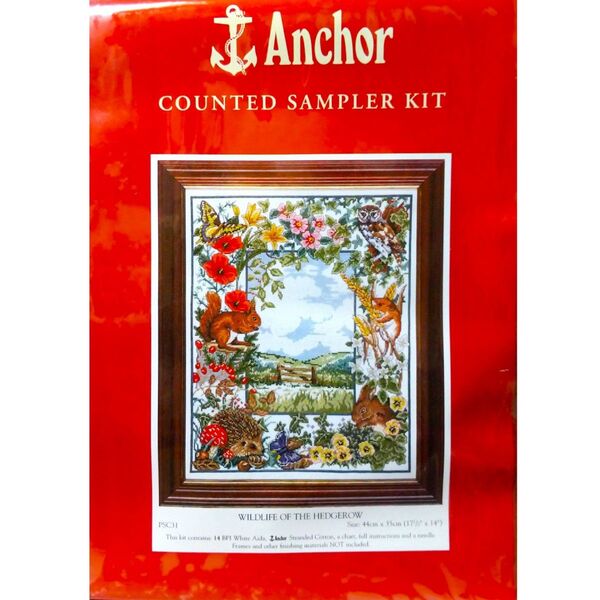 クロスステッチ キット【Anchor】Wildlife Of The Hedgerow