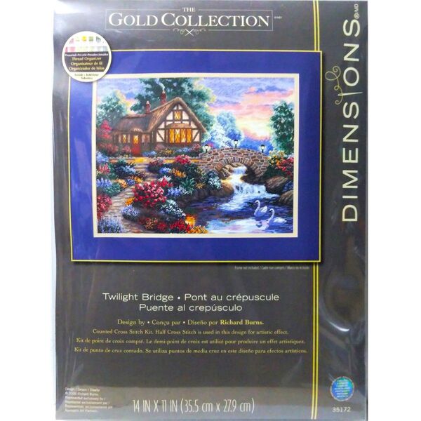 クロスステッチ キット【DIMENSIONS】Twilight Bridge
