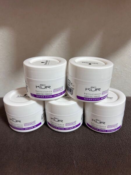 シュワルツコフ プロフェッショナルBCクア リペアE リッチマスク 集中ヘアトリートメント 25g × 5個