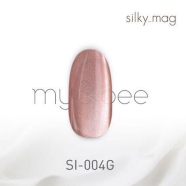 my&bee シルキーマグ SI-004G 8mL マイビー ジェルネイル ジェルカラー マグネットジェル マグネット 微粒子マグ