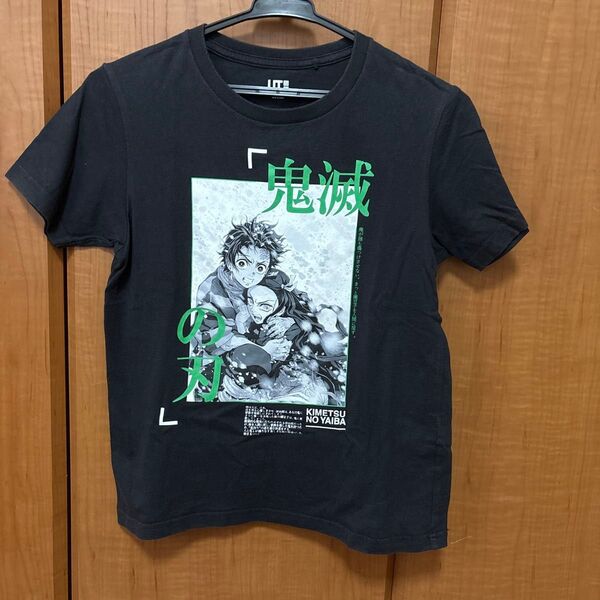 ユニクロ 鬼滅の刃 Tシャツ 140サイズ ブラック