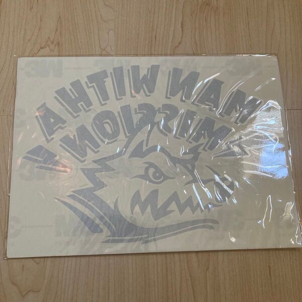 MAN WITH A MISSION BIGカッティング ステッカー未開封品