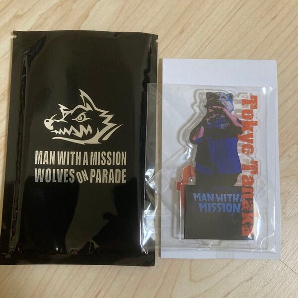 MAN WITH A MISSION トーキョータナカ アクリルスタンド 新品未開封品