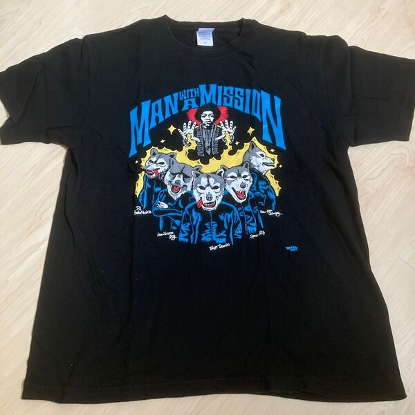 MAN WITH A MISSION ハカセTシャツ Lサイズ