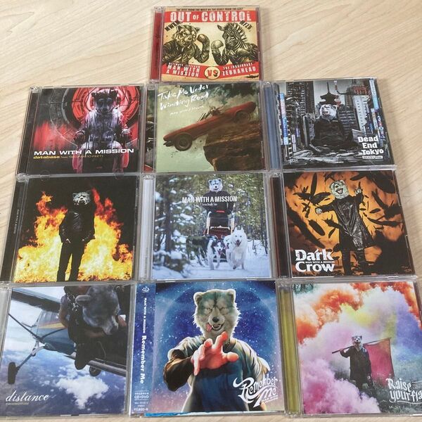 MAN WITH A MISSION CDセット
