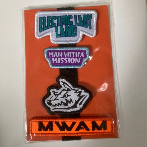 MAN WITH A MISSION ワッペン① 未使用品