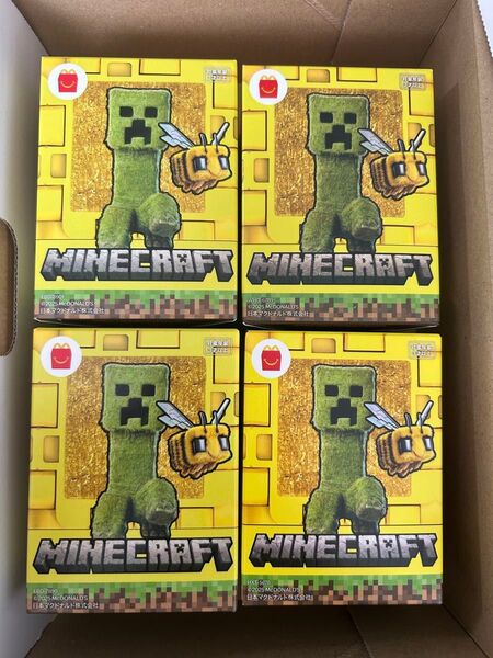 マクドナルド ハッピーセット マイクラ マインクラフト 第2弾 4種類コンプリート マック