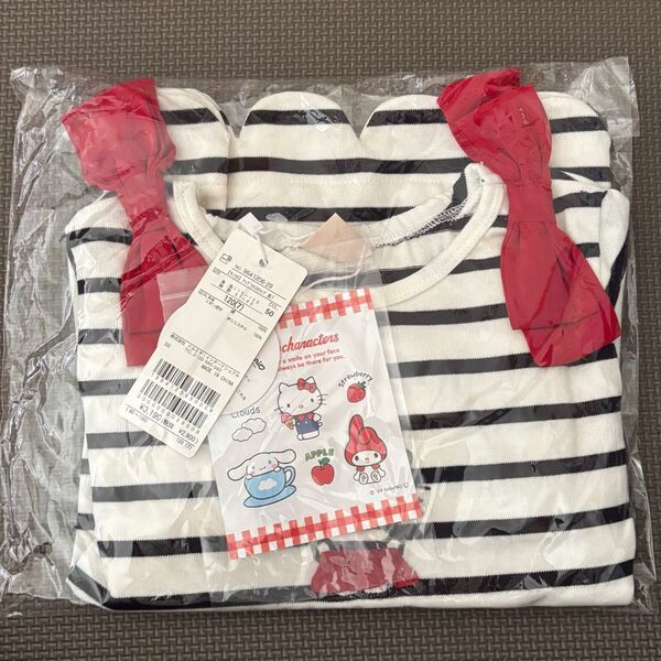 【新品未使用未開封】プティマイン ハローキティ 長袖 Tシャツ 120