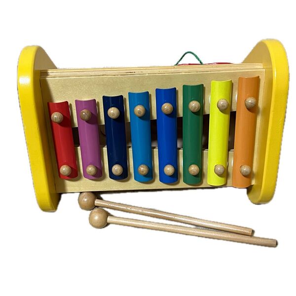 木製カラフル音楽玩具 エドインター 森の音楽会 知育玩具