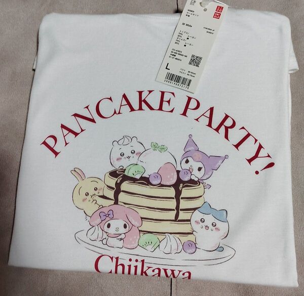 ユニクロ ちいかわ サンリオ ルームセット 上のシャツだけ