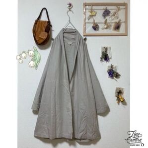 新品 studio CLIP ★②④麻 リネン 薄手 カーディガン スプリング コート sm2 ナネア キューブシュガー リンネル