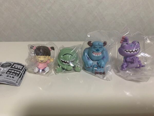ディズニー モンスターズ・インク HA HA HA! fig. 4種コンプリート