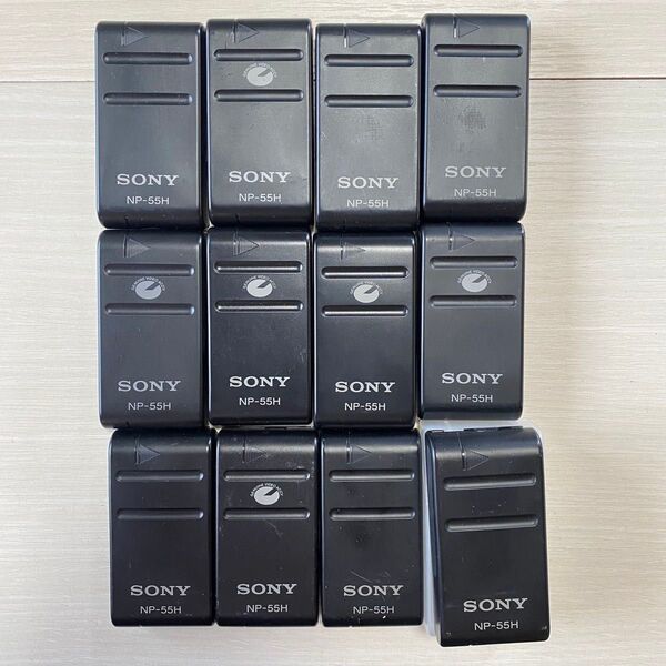 SONY ソニー NP-55H バッテリーパック 12個 ジャンク扱い Y9