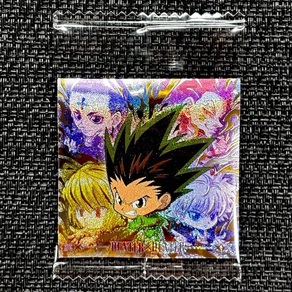 HUNTER×HUNTER シール×ウエハースvol.7 SEC シークレット ゴン キルア クラピカ ヒソカ クロロ