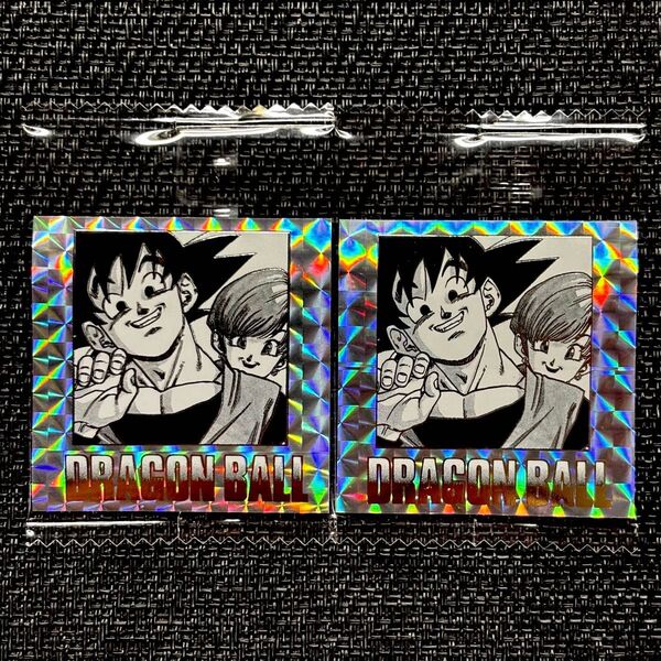 ドラゴンボール 40周年記念 オリジナルイラスト シールウエハース 四十二巻 箔ズレ エラー品