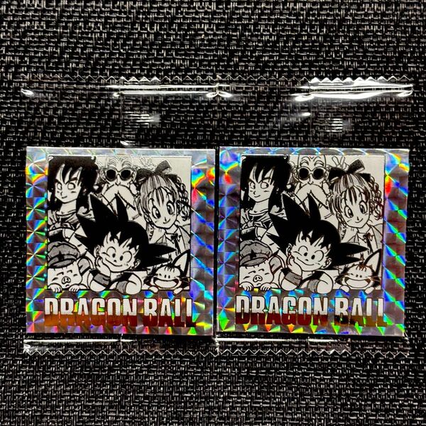 ドラゴンボール 40周年記念 オリジナルイラスト シールウエハース 一巻 箔ズレ エラー品